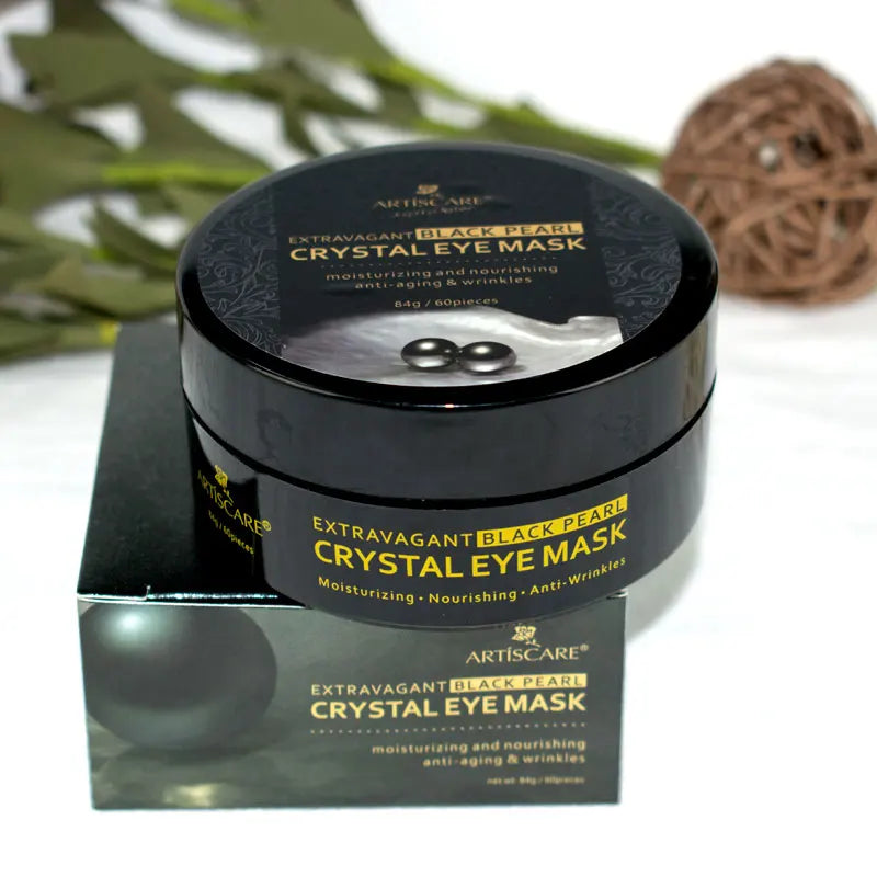 ARTISCARE Black Pearl + Seaweed Eye Mask 2pcs/Lot Moisturizing Fade Wrinkles Dark Circle Collagen Gel Eye Patches Eyes Care