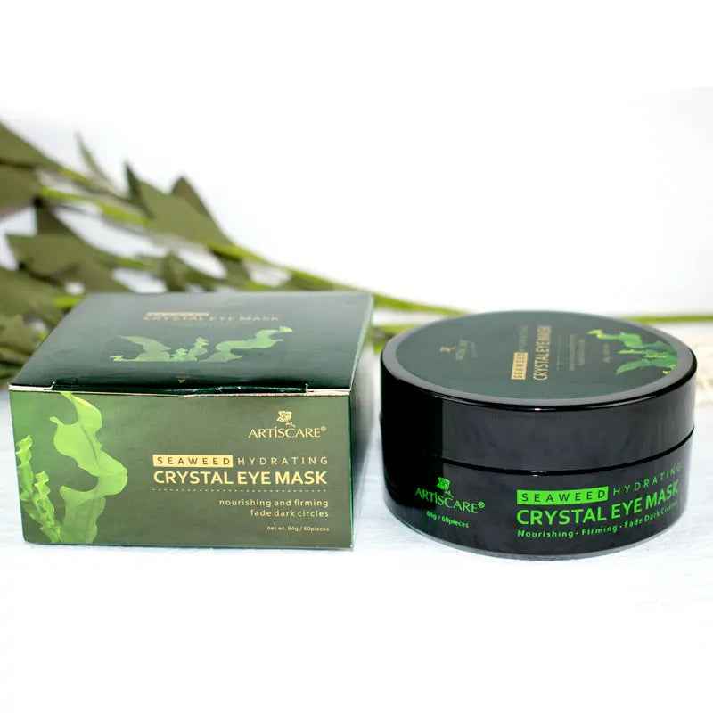 ARTISCARE Black Pearl + Seaweed Eye Mask 2pcs/Lot Moisturizing Fade Wrinkles Dark Circle Collagen Gel Eye Patches Eyes Care