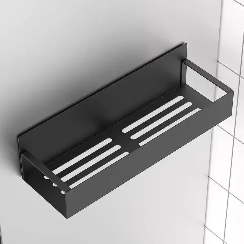 Refrigerator Magnetic Shelf Spice Sundry Side Storage Rack Hanging Basket Space Saving Kitchen Organizer Shelf Household Storage