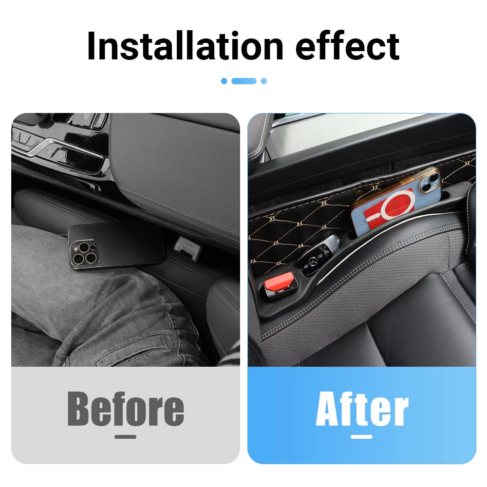 For Tesla Model 3 Y S X 20172018 2019 2020 2021 2022 2023 Car Seat Leak Proof Strips Gap Side Seam Storage Accessories