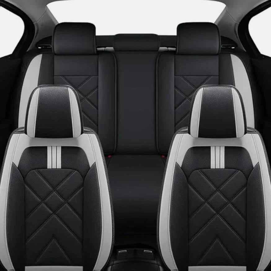 Anti-Slip  Breathable Car 5 Seat Cover For Toyota Camry 2007-2018 Front+Rear Seat Cushion Pad Full Set Adjustable Straps
