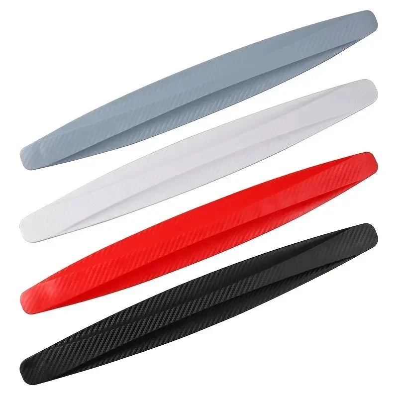 2Pcs Universal Anti-Collision Protector Stickers Car Front Rear Corner Bumper Guard Anti-Scratch Strips Sticker Car Accessories