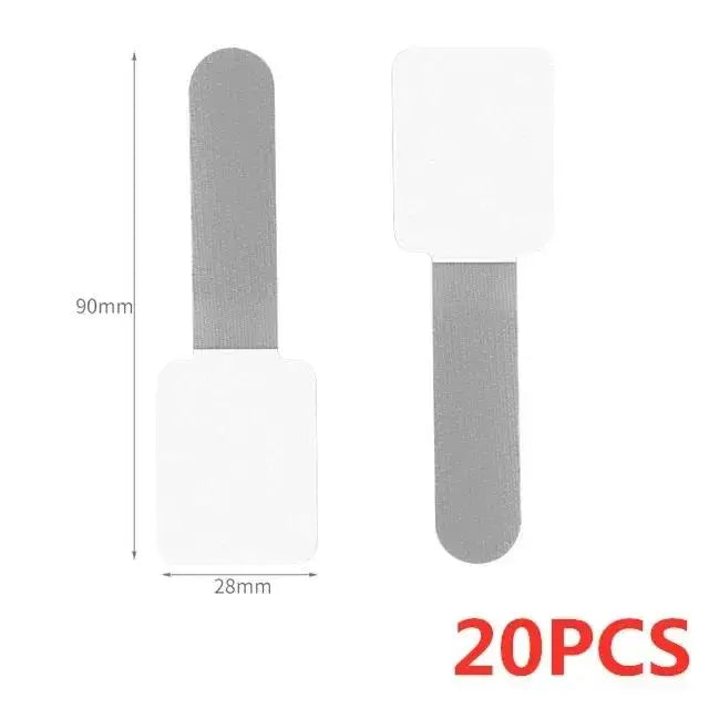 20pcs Reusable Cable Tie Fastening Mouse Wire Organizer Cord Rope Holder Desk Management Self Adhesive Adjustable Cord Organizer