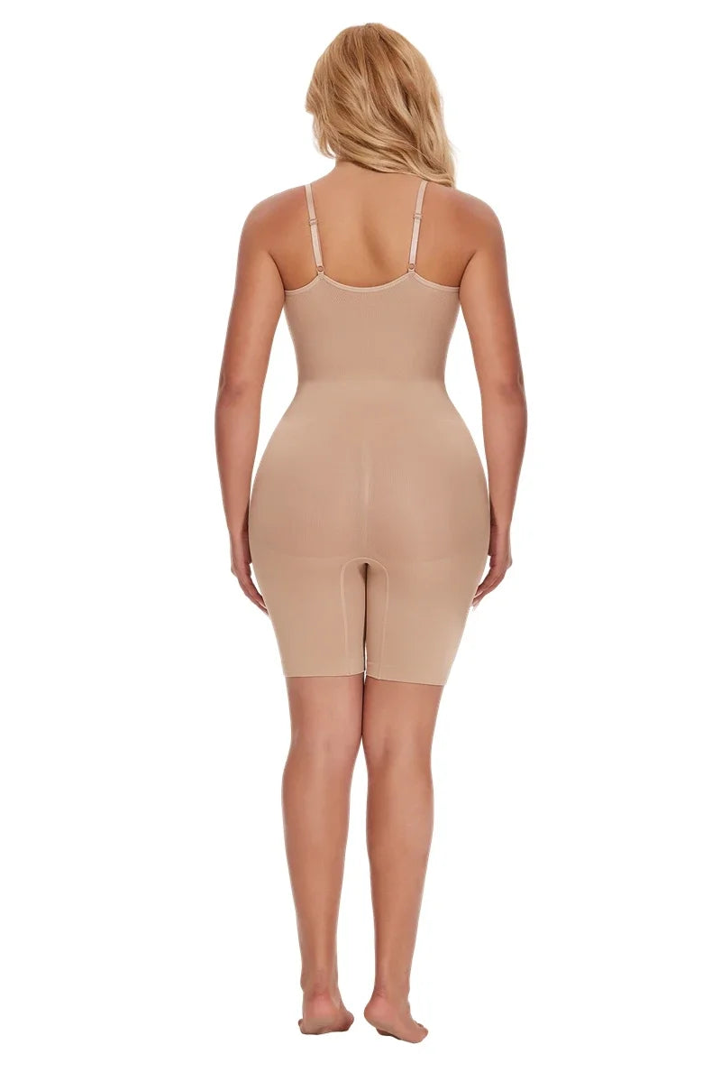New Bodysuit Shapewear Women Tank Top Tummy Control Full Body Shaper Anti Chafing Shorts Slimming Waist Trainer Butt Lifter