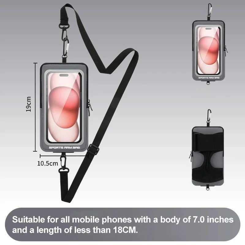 Armband On The Phone Mobile Phone Bag Wrist Armbands Mp3 MP4 Bags Sports Cell Phone Holder Cell Phone Accessories Woman Sports