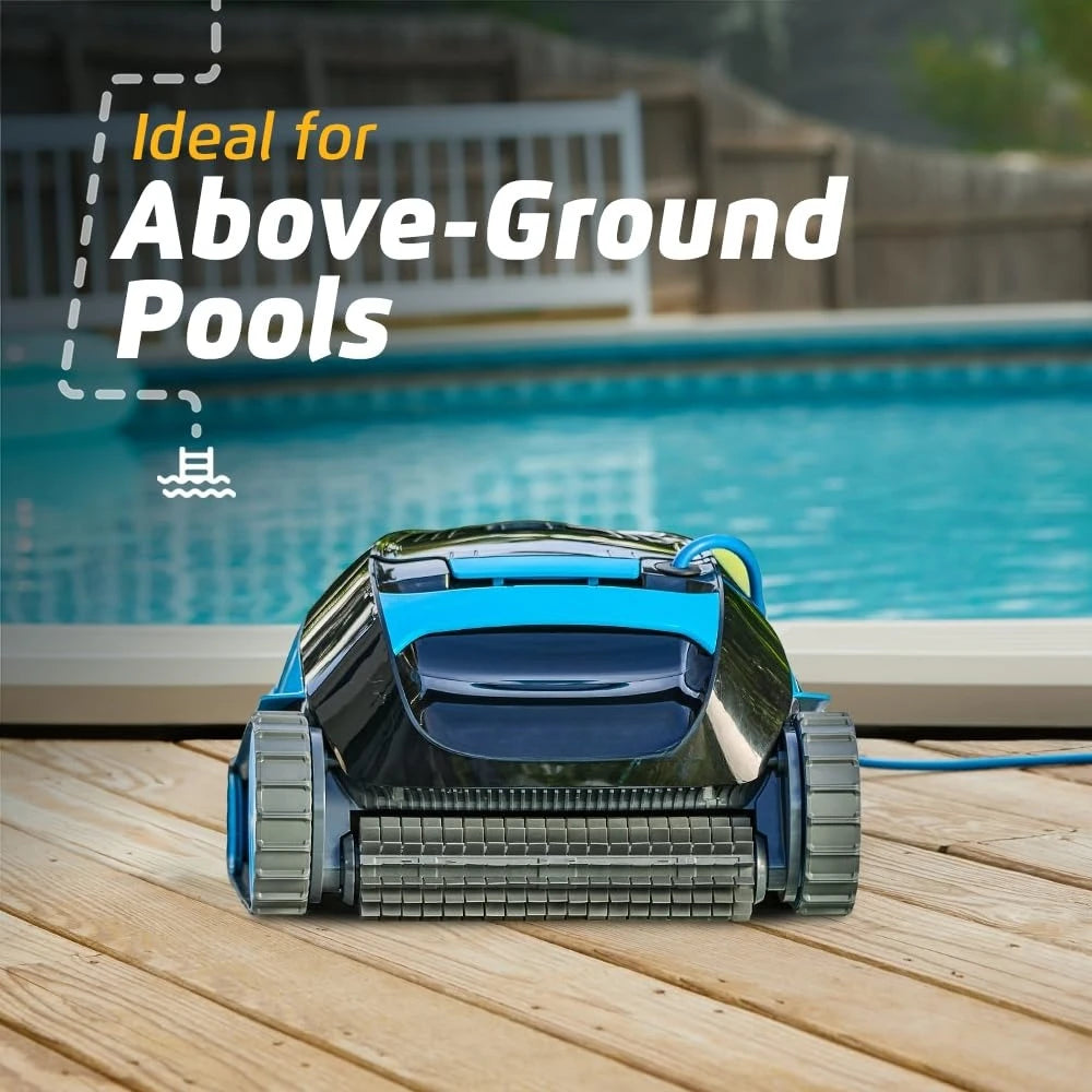 (2026 Model) Nautilus AG Automatic Robotic Pool Vacuum Cleaner, Active Scrubber Brush, Top Load Filters Access,, Customized