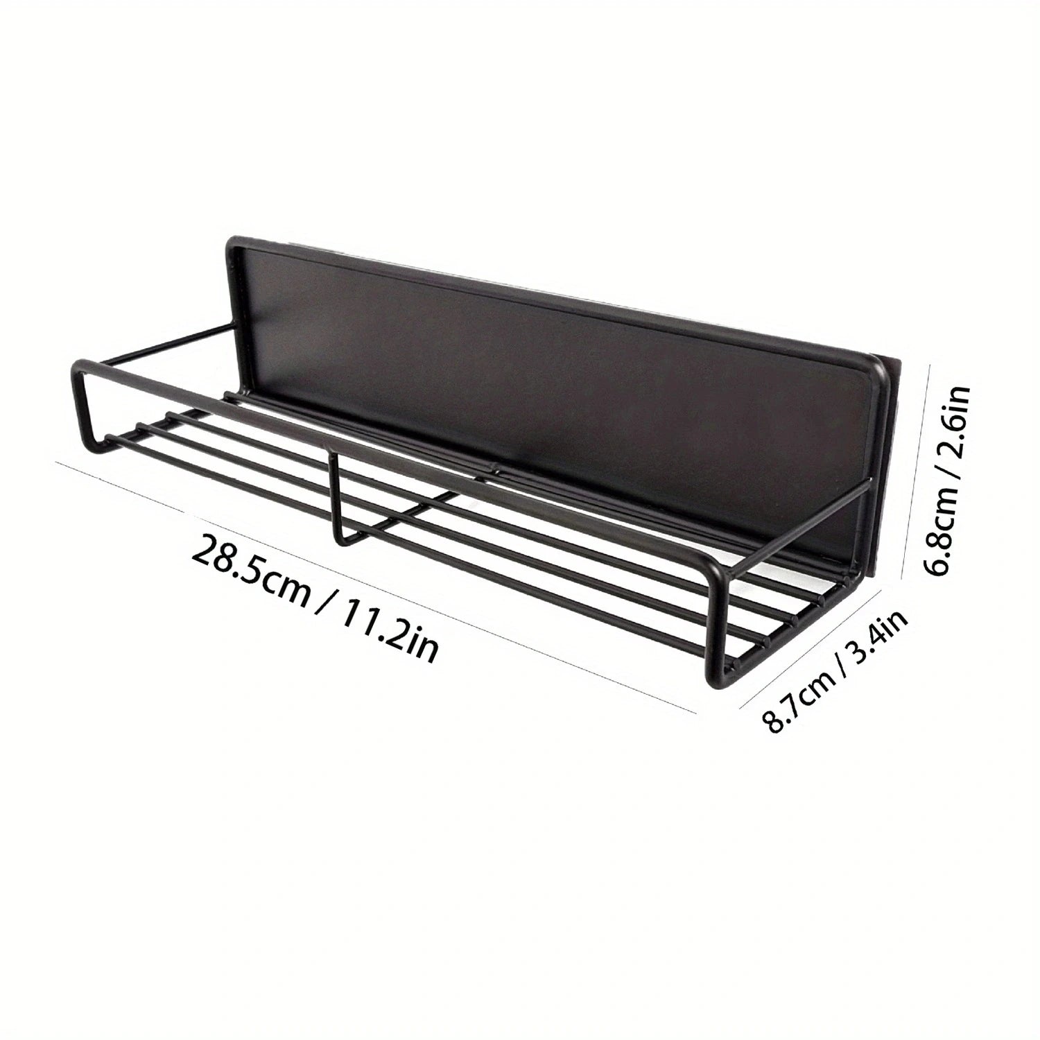 Magnetic Seasoning Rack No-Drill Condiment Holder Wall-Mounted Metal Storage Rack for Spices Storage Hoders Metal Iron Racks