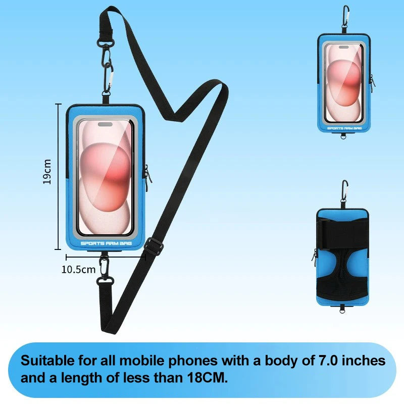 Armband On The Phone Mobile Phone Bag Wrist Armbands Mp3 MP4 Bags Sports Cell Phone Holder Cell Phone Accessories Woman Sports