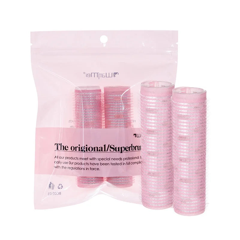 1/2PCS Self-Adhesive Hair Heatless Rollers Hairdressing Home Use DIY Styling Roller Roll Curler Hair Hair Accessories Tools