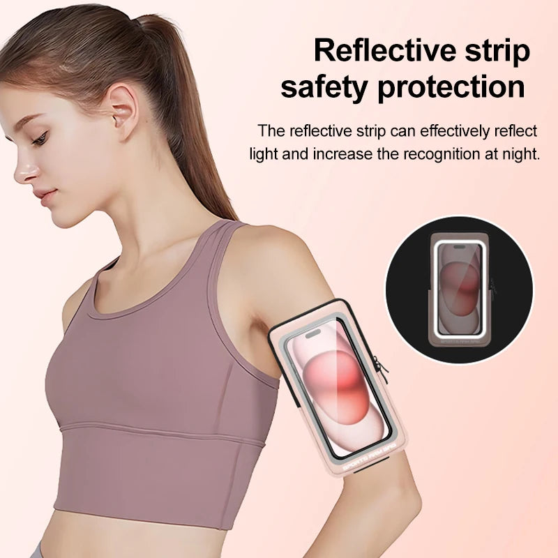 Armband On The Phone Mobile Phone Bag Wrist Armbands Mp3 MP4 Bags Sports Cell Phone Holder Cell Phone Accessories Woman Sports