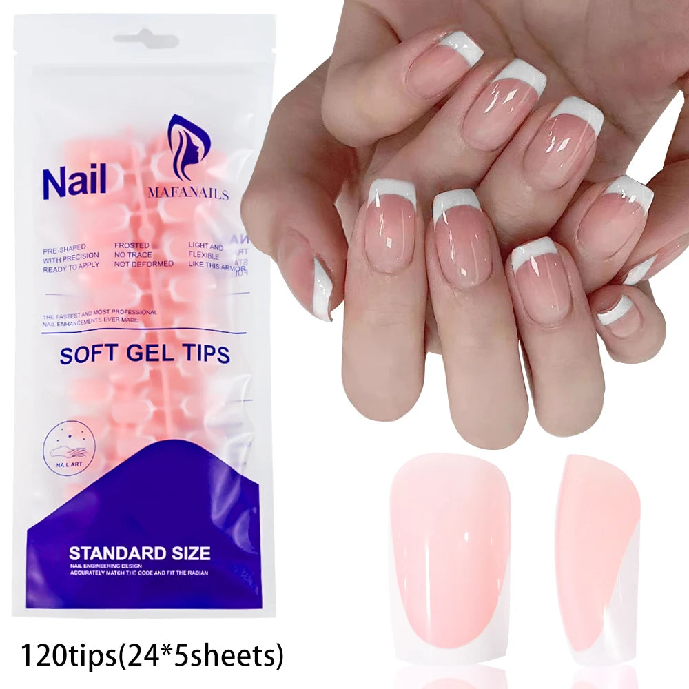 576pcs/Box Colorful Fake Nails Black Red Design Fake Nail Oval Short Square Press On False Nails Mixed Full Cover Nail Tips