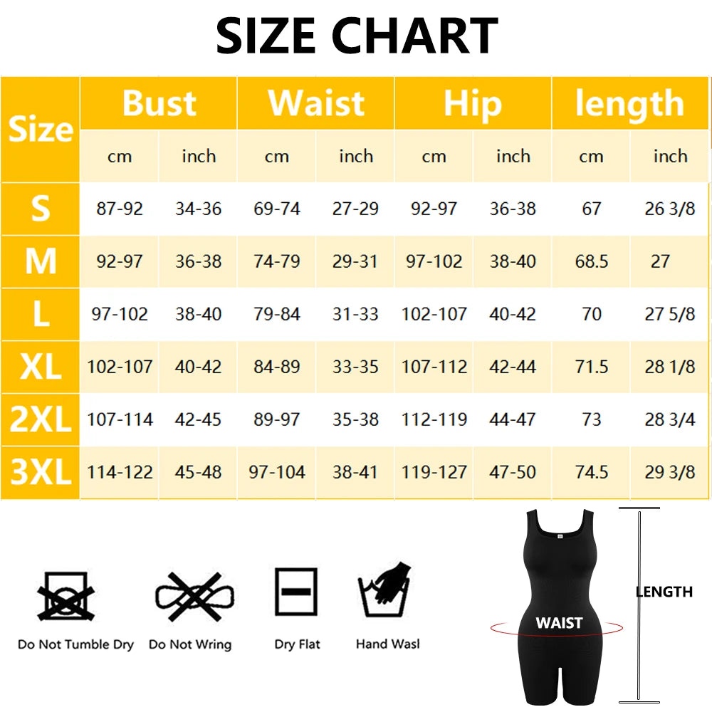 Wide Strap Shorts Body Shaper Bodysuit Women Tummy Control Comfortable Shapewear Suit Full Body Control Ladies Underwear New in