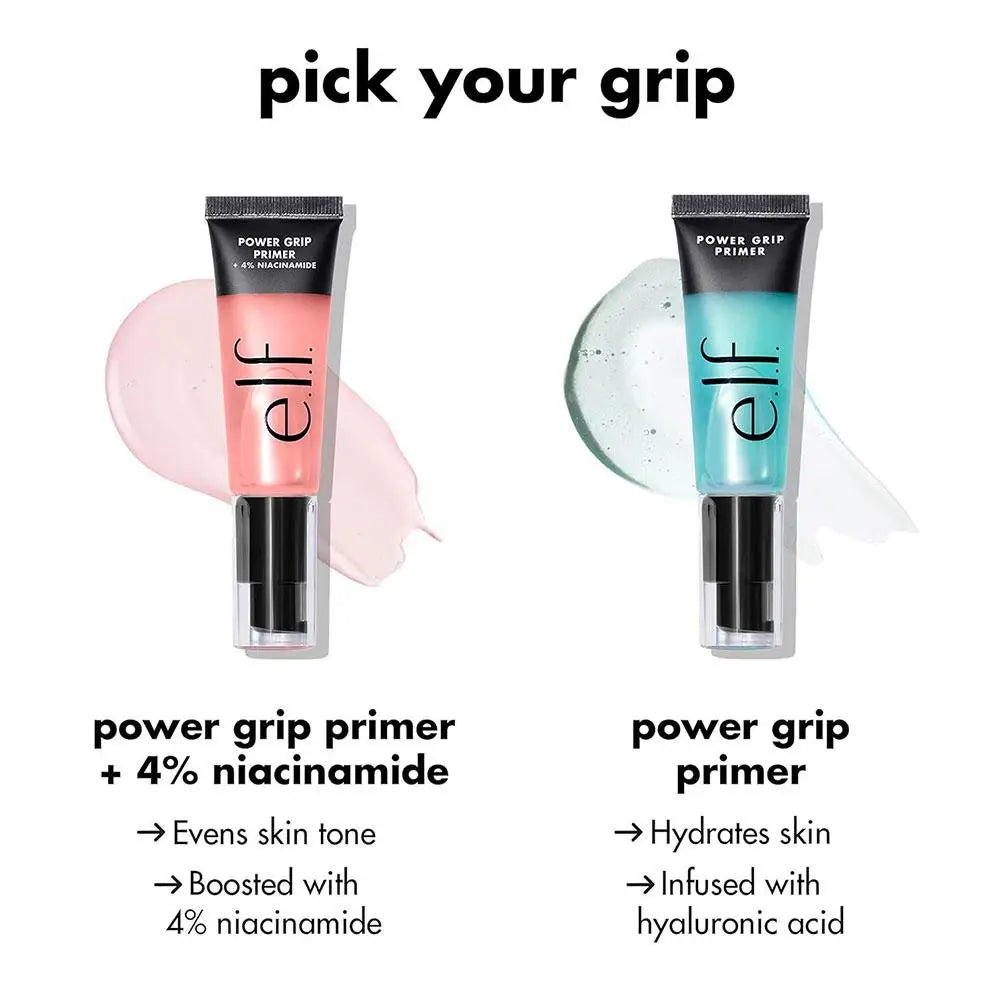 e.l.f Power Grip Primer Gel-based Moisturizing Facial Base Cream For Firming Makeup Long-lasting Wear Face Improve Makeup Textur