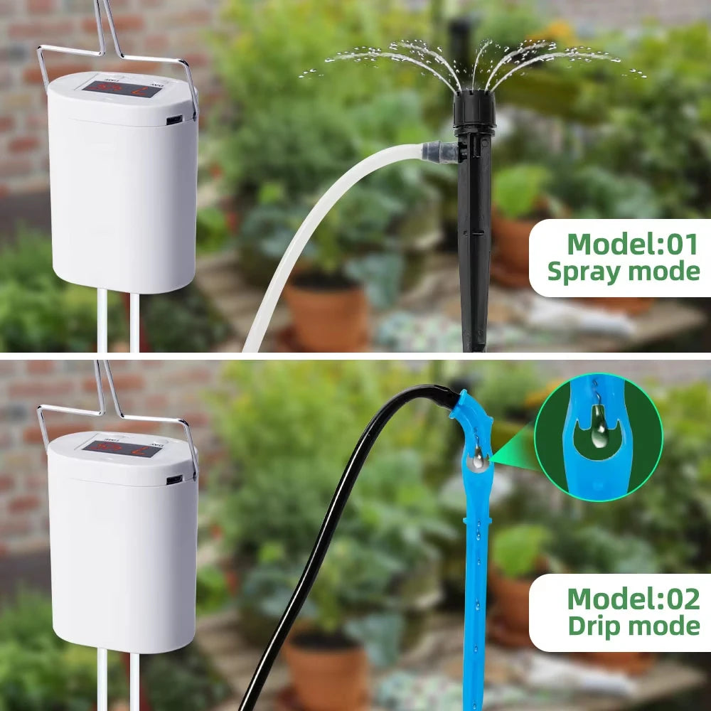 Cheapest Self-Watering Kits Intelligent Drip Irrigation Automatic Watering System Kits Plant Watering Spike Device Water Dripper