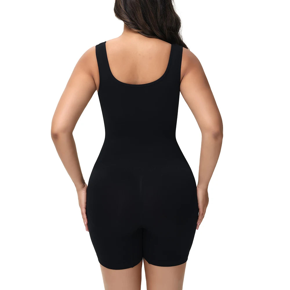 Wide Strap Shorts Body Shaper Bodysuit Women Tummy Control Comfortable Shapewear Suit Full Body Control Ladies Underwear New in
