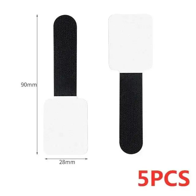 20pcs Reusable Cable Tie Fastening Mouse Wire Organizer Cord Rope Holder Desk Management Self Adhesive Adjustable Cord Organizer