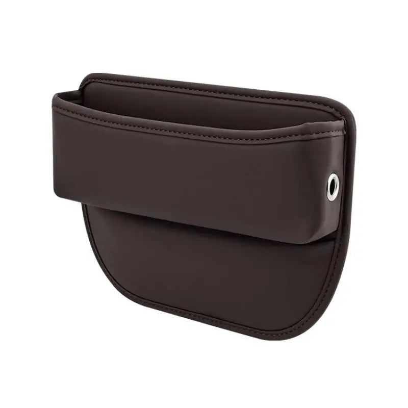 1pcs Leather Car Seat Gap Organizer Multifunction Console Crevice Filler Side Storage Box Car Interior Storage Pocket