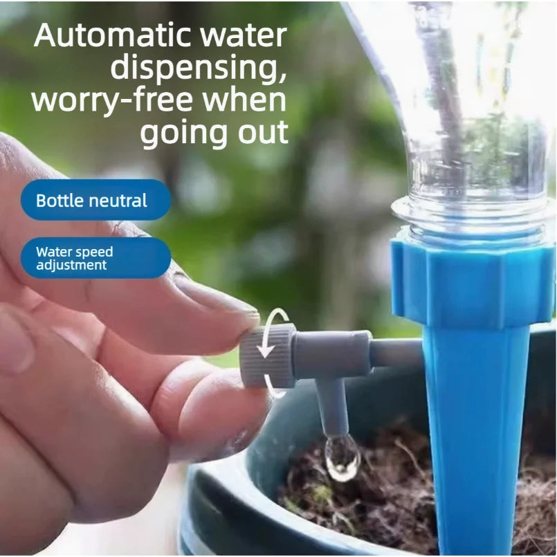 10/20PCS Flower Adjustable Automatic Drip Irrigation Plant Watering System Home Balcony Potted Plants Garden Irrigation Tools