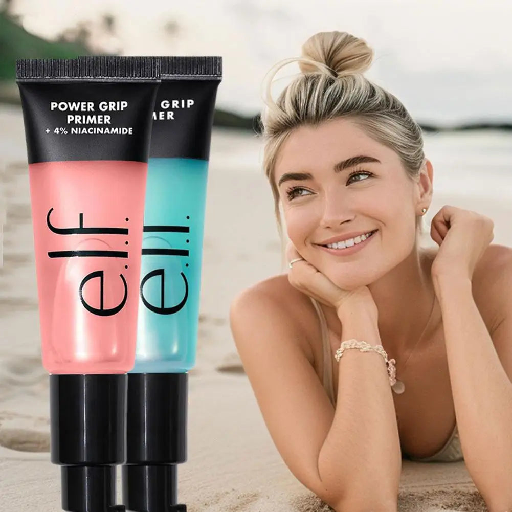 e.l.f Power Grip Primer Gel-based Moisturizing Facial Base Cream For Firming Makeup Long-lasting Wear Face Improve Makeup Textur