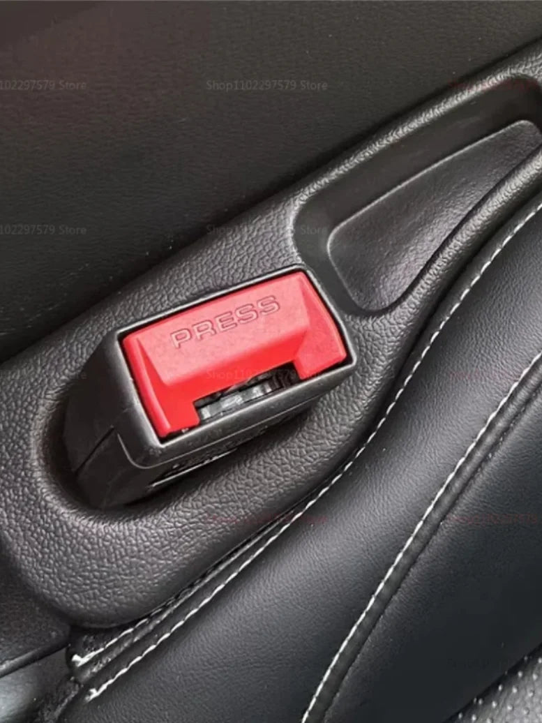 2Pcs Car Seat Gap Filler Organizer PU Waterproof Universal Car Seat Gap Anti-leak Stopper Strip 2Slot Seat Gap Storage Organizer