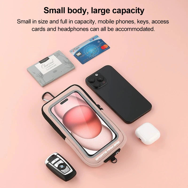 Armband On The Phone Mobile Phone Bag Wrist Armbands Mp3 MP4 Bags Sports Cell Phone Holder Cell Phone Accessories Woman Sports