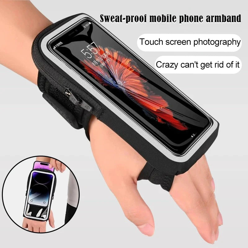 Armband On The Phone Mobile Phone Bag Wrist Armbands Mp3 MP4 Bags Sports Cell Phone Holder Cell Phone Accessories Woman Sports