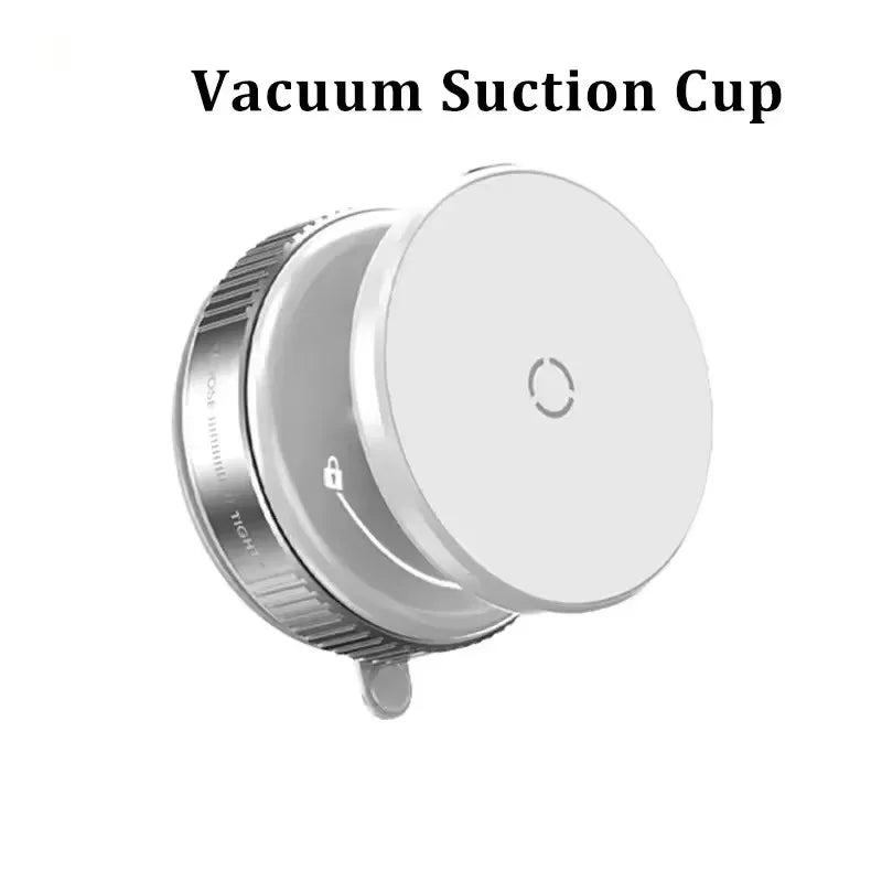 Vacuum Magnet Bracket Upgraded Version Multi-angles Adjustment Strong Magnetic Suck Design Foldable Car Navigation Phone Holder