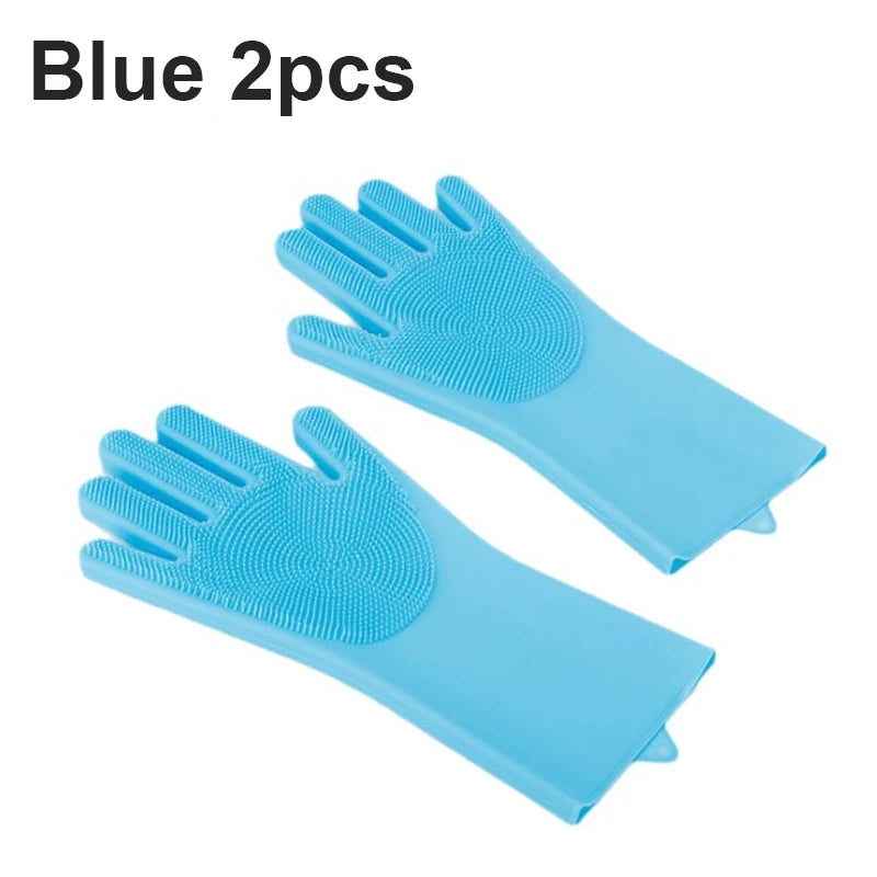 Pet Grooming Cleaning Gloves Dog Cat Bathing Shampoo Glove Pet Accessories For Cats Shower Cleaning Tools