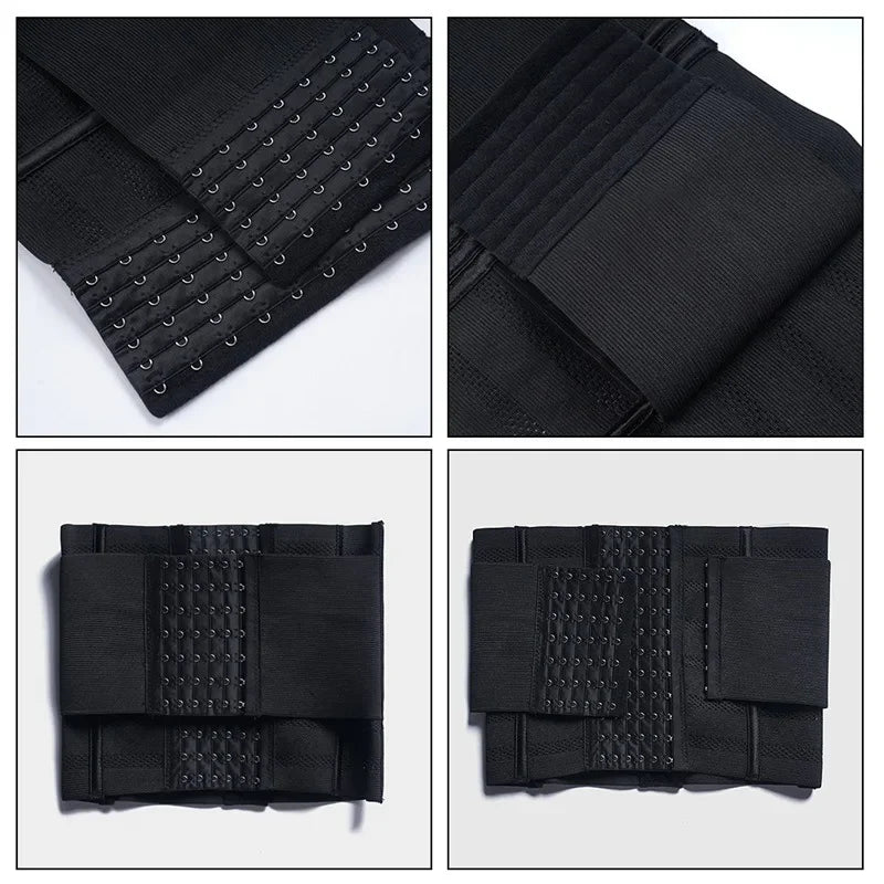 Shapewear Women Corset Belts Waist Trainer Body Shaper Double Tummy Control Slimming Sheath Flat Belly Reductive