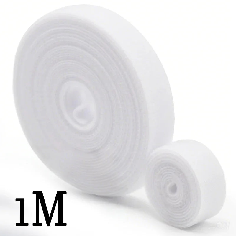 1/2/3M Reusable Organizer Wire Cable Winder Cord Management Ties Protector for iPhone Samsung Xiaomi Earphone Mouse PC Laptop