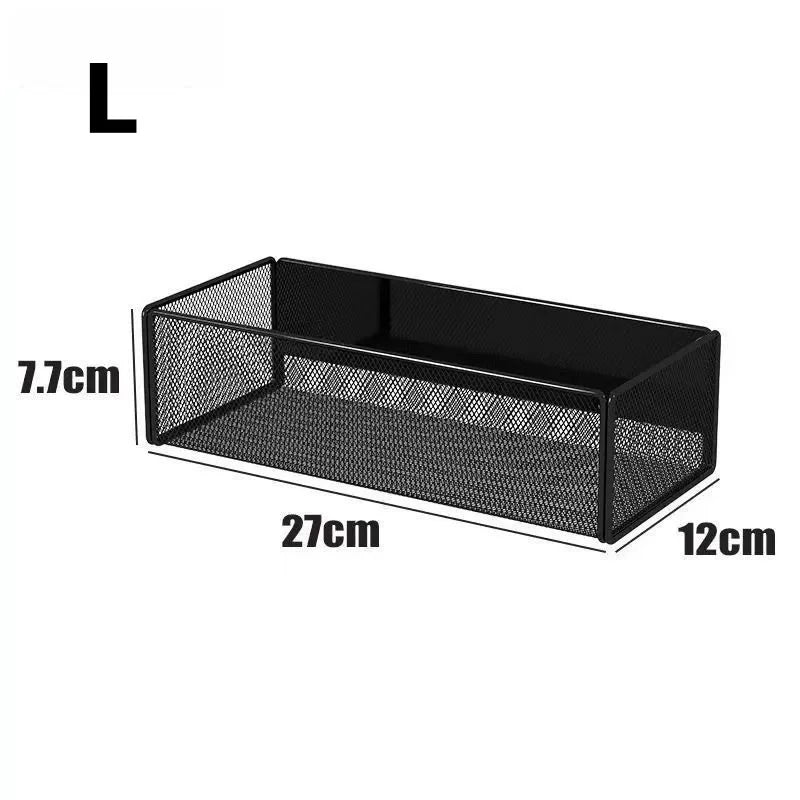 Storage Hanging Basket Magnetic Spice Rack for Refrigerator Hanging Shelf Wall Mount Kitchen Gadgets Shelves Magnet Organization