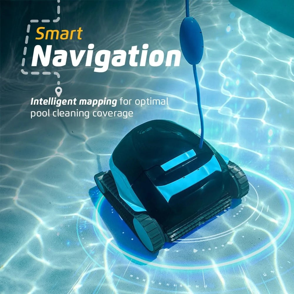 (2026 Model) Nautilus AG Automatic Robotic Pool Vacuum Cleaner, Active Scrubber Brush, Top Load Filters Access,, Customized