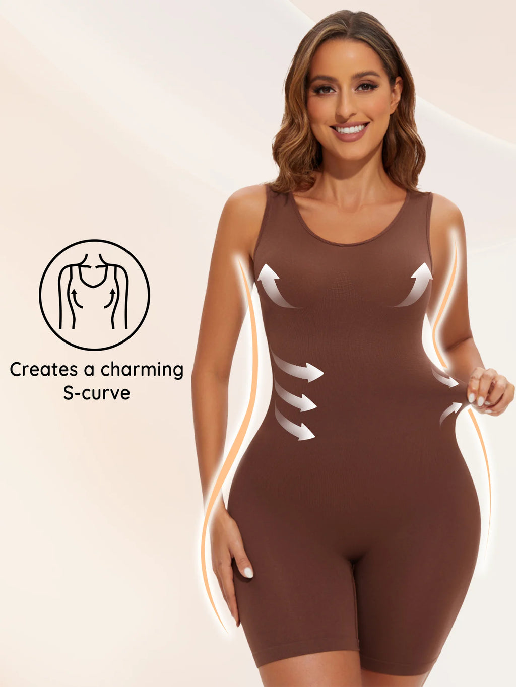 1Peice Solid Tummy Control Shaping Shapewear Seamless High Elastic Bodysuit Lingerie Sexy Sleeveless Tight Body Shaper Black Top