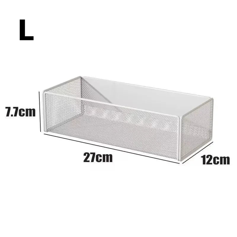 Storage Hanging Basket Magnetic Spice Rack for Refrigerator Hanging Shelf Wall Mount Kitchen Gadgets Shelves Magnet Organization