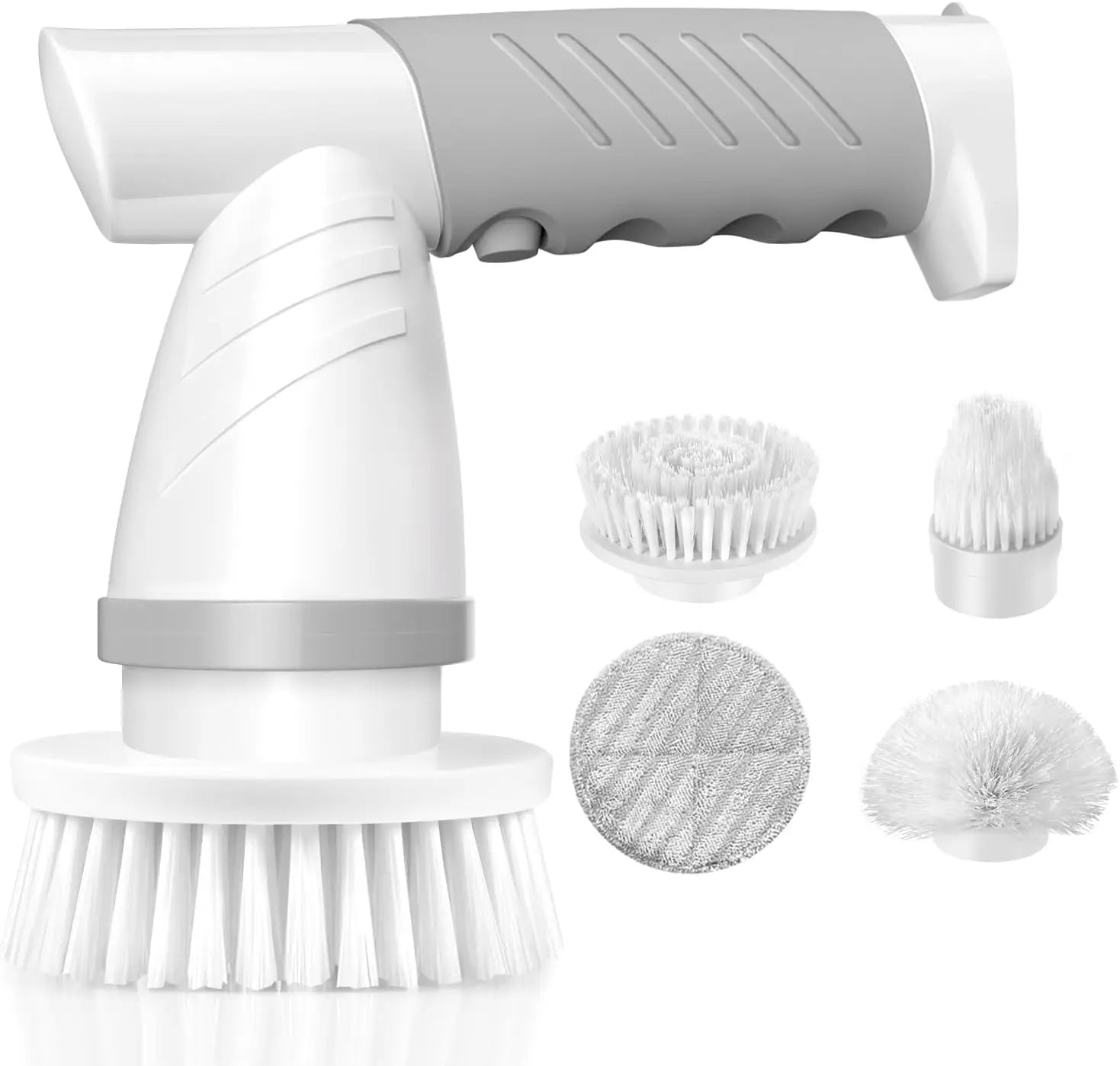 2026 New Upgrade Electric Spin Scrubber,Bathroom Shower Electric Scrubber forCleaning Power Cleaning Brush Rechargeable Cordless