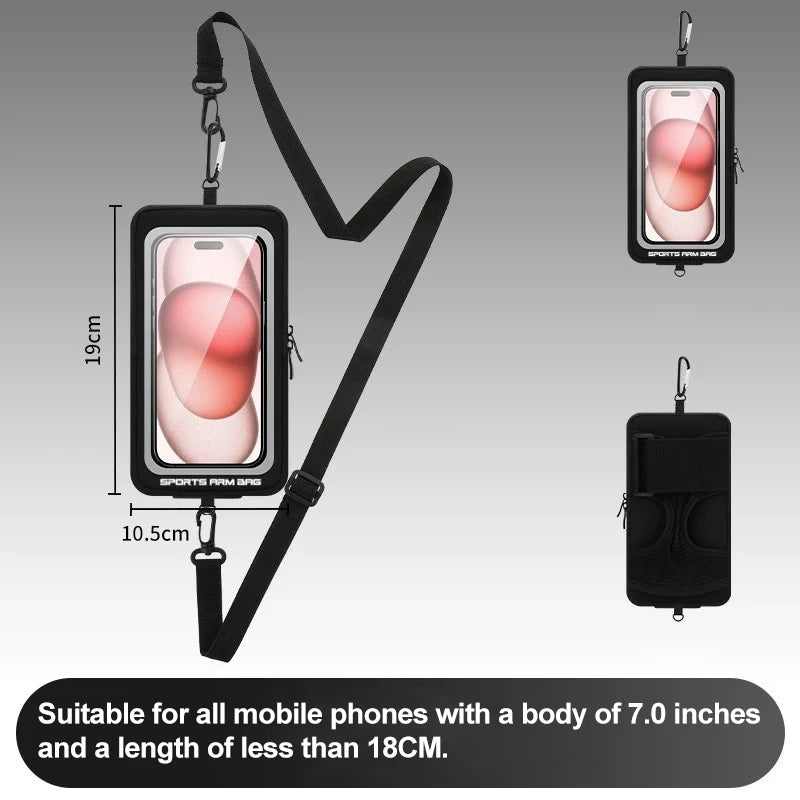 Armband On The Phone Mobile Phone Bag Wrist Armbands Mp3 MP4 Bags Sports Cell Phone Holder Cell Phone Accessories Woman Sports