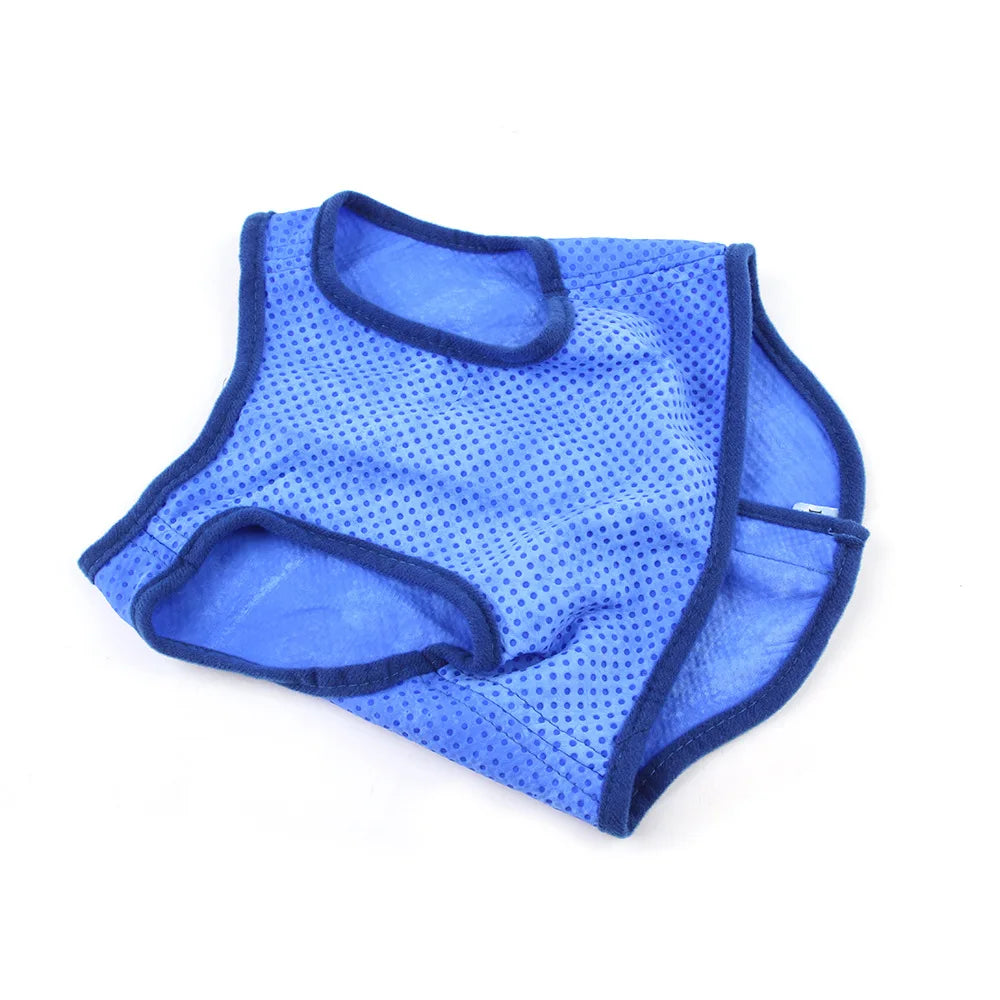 Summer Heatstroke Prevention and Cooling Pet Vest Cool Clothes for Dogs Sweat Absorbing and Breathable Vest with Air Vent Design